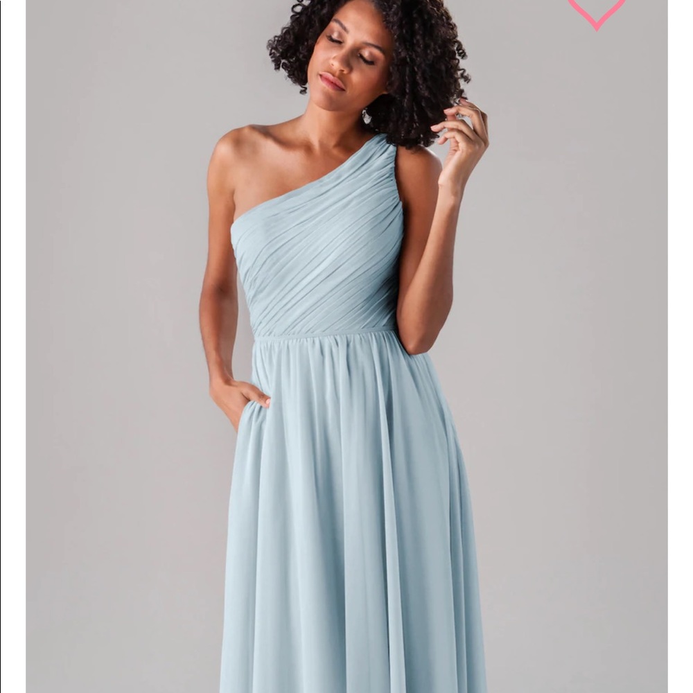 Brand New Kennedy Blue Athena Dress; Sky Blue size 12